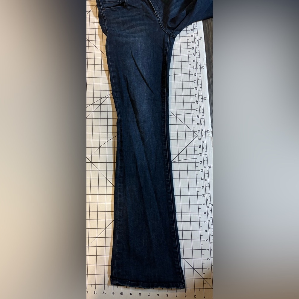 Cosmic Blue Love by Pistola Women’s Size 29 Dark Wash High Rise Bootcut Jeans - Picture 7 of 9